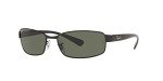 Ray-Ban RB3364 Polarized Rectangular Sunglasses 62mm