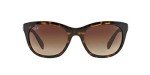 Ray-Ban RB4216 Women's Square Sunglasses - Light Havana