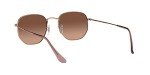 Ray-Ban RB3548N Hexagonal Sunglasses, Copper Gradient