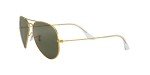 Ray-Ban Classic Aviator Sunglasses - Gold/Green Polarized