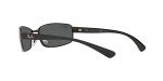 Ray-Ban RB3364 Polarized Rectangular Sunglasses 62mm