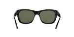 Ray-Ban RB4194 Polarized Square Sunglasses - Black