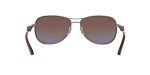 Ray-Ban Aviator Sunglasses in Matte Gunmetal/Brown