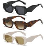 Stylish 90s Rectangle Sunglasses for Women