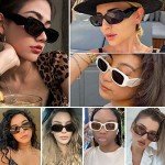 Stylish 90s Rectangle Sunglasses for Women