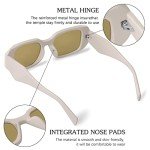 Stylish 90s Rectangle Sunglasses for Women