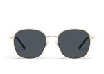 Quay Jezabell Oversized Round Sunglasses - Gold