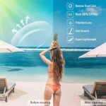 Myiaur Polarized Women’s Square Mirrored Sunglasses