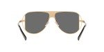 Versace Men's Sunglasses with Gold Frame & Lenses