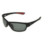 Dockers Blake Polarized Black Wrap Sunglasses