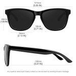 Classic Retro Polarized Designer Sunglasses for All