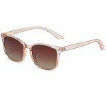 DUSHINE Women's Retro Polarized Sunglasses UV400