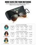 Classic Aviator Sunglasses for Men and Women