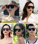 Oversized Square Sunglasses for Men and Women