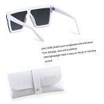 Oversized Square Sunglasses for All - 2 Pack