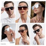 Oversized Square Sunglasses for All - 2 Pack