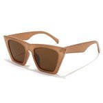 FEISEDY Vintage Cat Eye Sunglasses for Women