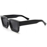 Baililai Unisex Black Polarized UV Block Sunglasses