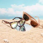FEISEDY Vintage Cat Eye Sunglasses for Women
