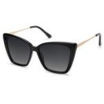 SOJOS Women's Oversized Polarized Cat Eye Sunglasses