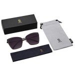 Stylish SOJOS Cateye Sunglasses with Mirrored Lenses