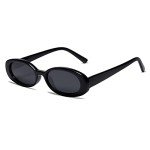 VANLINKER Retro Oval 90s Polarized Sunglasses