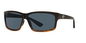Costa Del Mar Men's Cut Rectangular Sunglasses - Coconut Fade