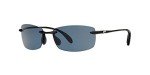 Costa Del Mar Black Frame Sunglasses with Gray Lenses