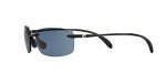 Costa Del Mar Black Frame Sunglasses with Gray Lenses