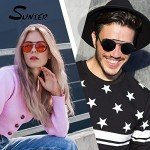 Retro Round Polarized Steampunk Sunglasses for All