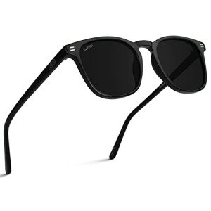 Men's Polarized Modern Rounded Square Sunglasses
