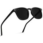 Men's Polarized Modern Rounded Square Sunglasses