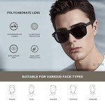 Demikos Polarized Unisex Sunglasses for Daily Use
