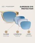 WearMe Pro Polarized Retro Men's Sunglasses