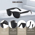Demikos Polarized Unisex Sunglasses for Daily Use