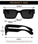 Trendy Square Frame UV400 Sunglasses for Everyone