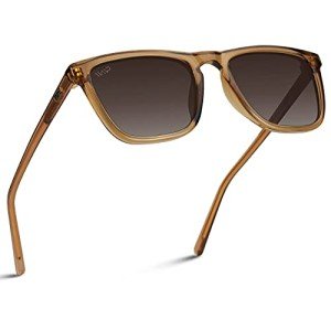 WearMe Pro - Polarized Square Sunglasses for Men