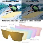 FEISEDY Polarized Oversized Square Sunglasses B2990