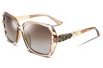FEISEDY Polarized Square Sunglasses for Women