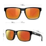 Classic Women's Designer Sunglasses with Polarized Lenses