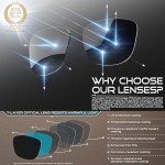 Retro Polarized Metal Frame Sunglasses for Men/Women