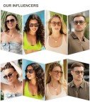 Trendy Retro Square Aviator Sunglasses Unisex SJ2327