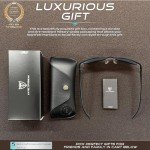 Retro Polarized Metal Frame Sunglasses for Men/Women