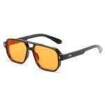 Retro Square Aviator Sunglasses for Men and Women