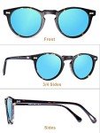 CARFIA Vintage Polarized Men's Sunglasses - UV400 Protection