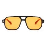 Retro Square Aviator Sunglasses for Men and Women