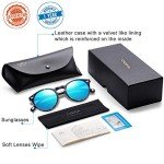 CARFIA Vintage Polarized Men's Sunglasses - UV400 Protection