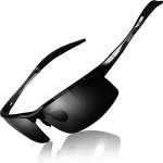 DUCO Men’s Polarized Sports Sunglasses with UV Protection