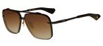 Dita Mach-Six Matte Black Brown Sunglasses