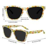 Miwasion Yellow Classic Polarized Sunglasses for All